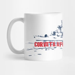 Scuba Diving shipwreck in Madeira - Corveta Afonso Cerqueira on the ocean Mug